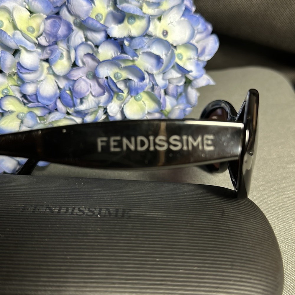 Vintage Fendi Fendissime Classic Black RX Sunglasses - Picture 3 of 13